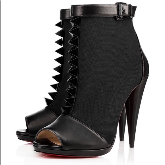 Christian Louboutin Shoes - Christian Louboutin Pyramistretch 120 Nappa Shiny Pumps